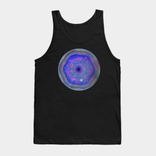 Saturn's North Pole Tank Top